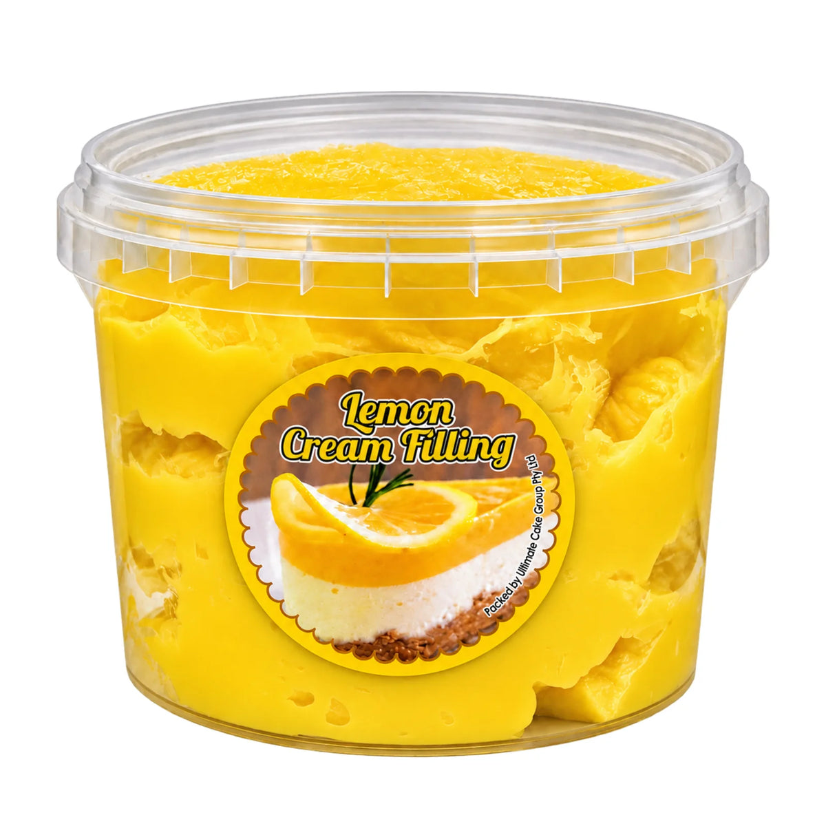 Lemon Creme Filling 1.5kg - Iconic Cake Art