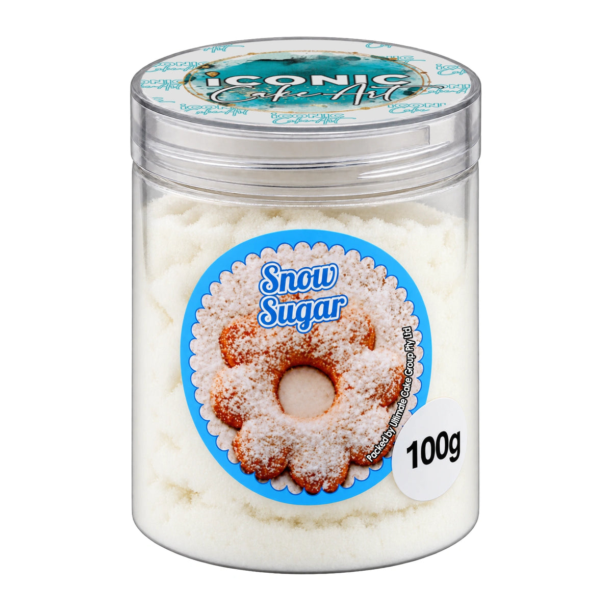 Dusting Sugar - Snow Sugar 100g - Iconic Cake Art