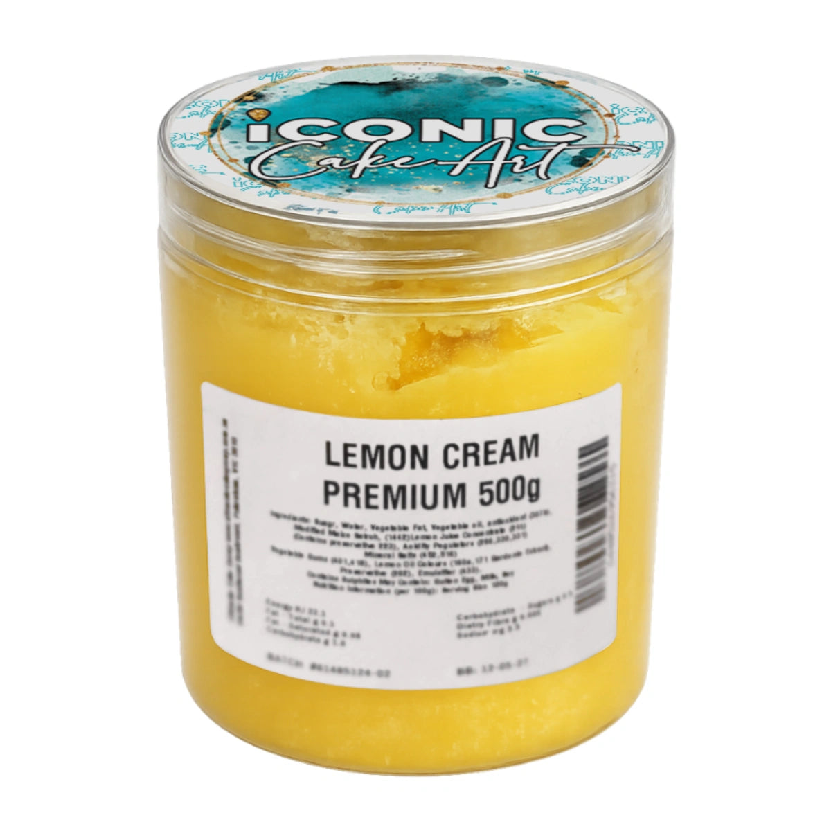Lemon Creme 500g - Iconic Cake Art