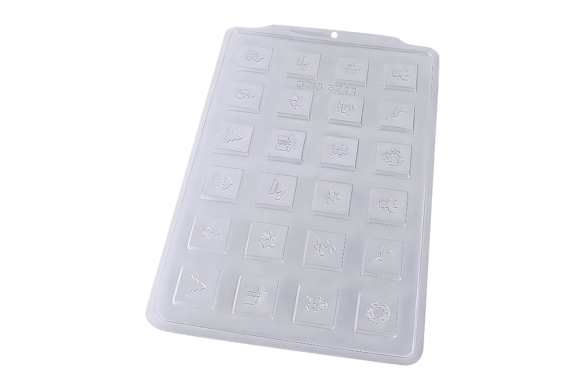 BWB Christmas Square Little Bar Mould