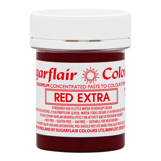 Red Extra Maximum Concentrated Food Colour 42g - Sugarflair