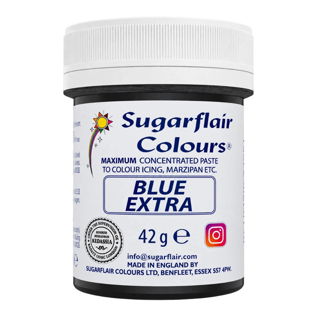 Blue Extra Maximum Concentrated Food Colour 42g - Sugarflair