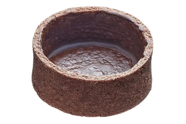 Chocolate Small Round Tart Shell (25 Pack) - Iconic Cake Art