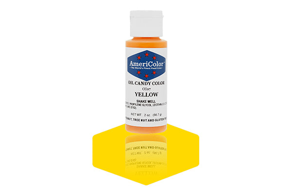 Yellow Oil Candy Colour 2oz - Americolor