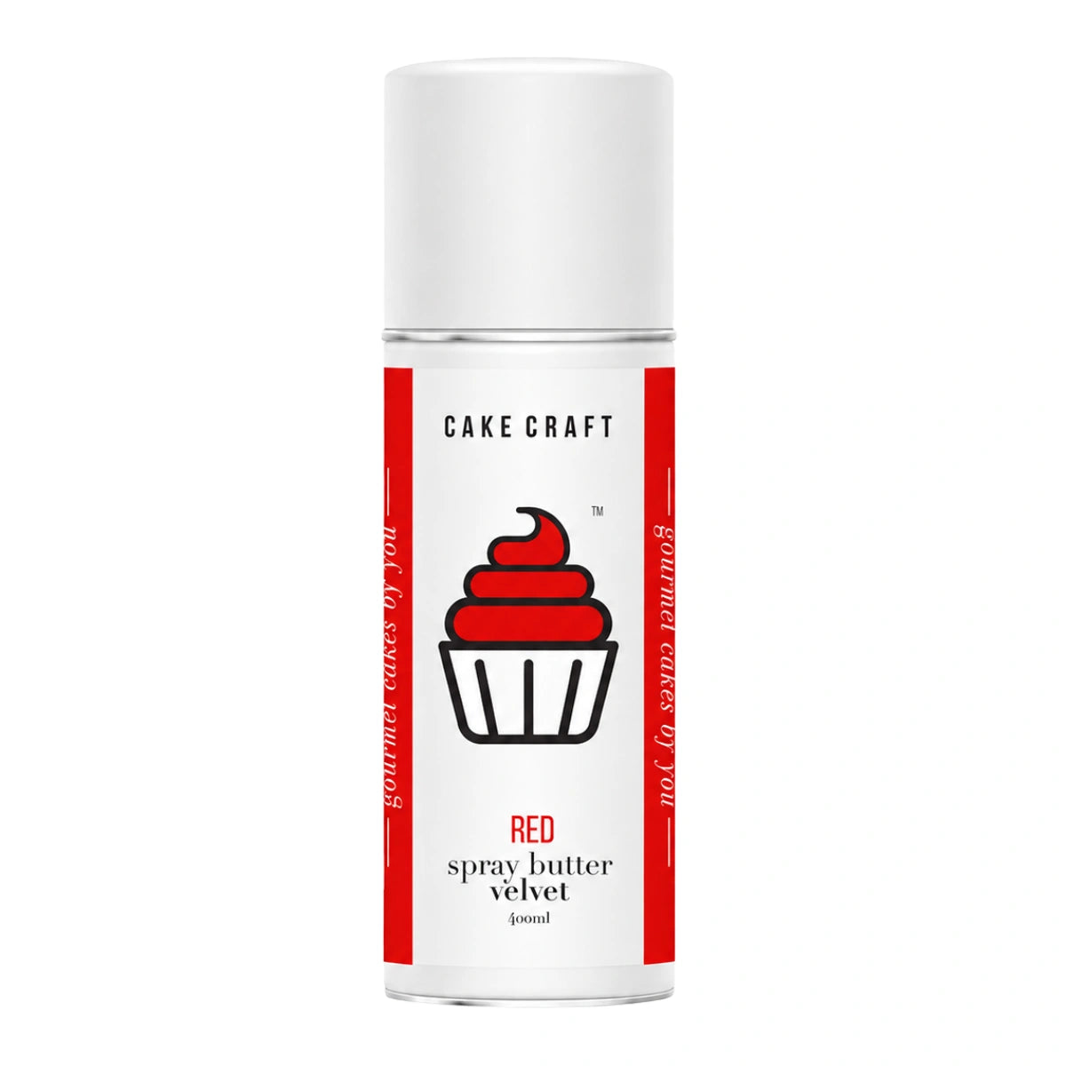 BSC Red Spray Butter Velvet - Cake Craft 400ml