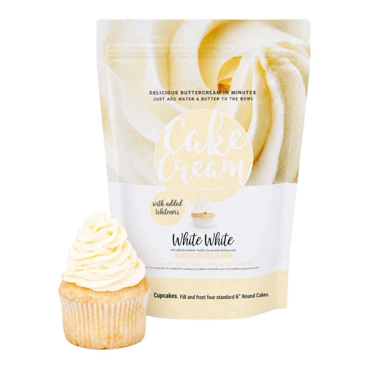 White White Cake Cream 800g - By Caitlin Mitchell