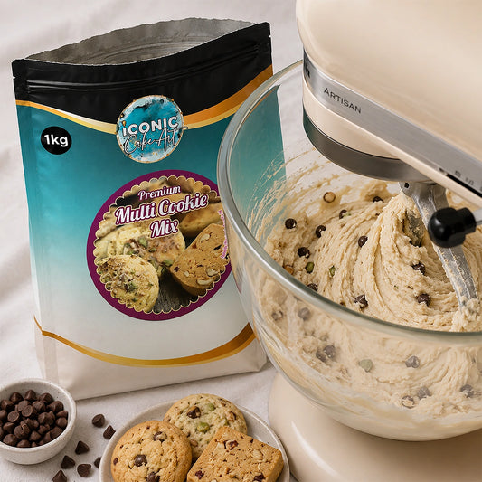 Multi Cookie Mix 1kg - Iconic Cake Art