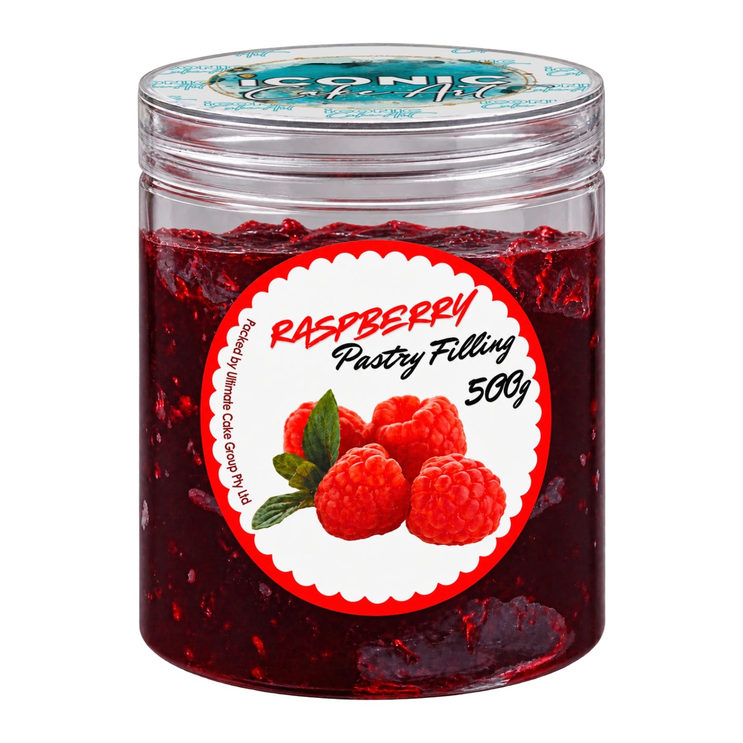 Raspberry Fruit Filling 500g - Iconic Cake Art