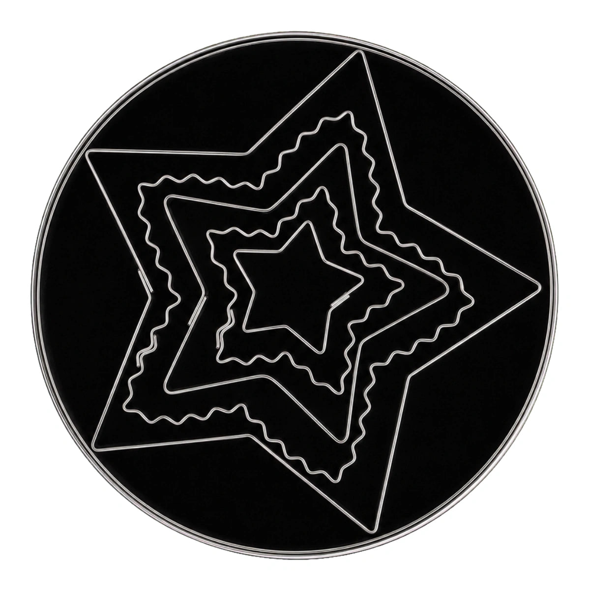T P Cutter Star Plain Scalloped - Loyal