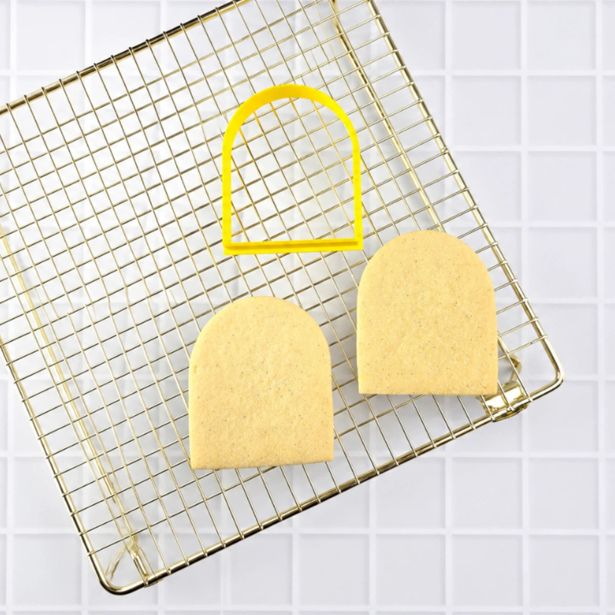 W70mm x H85mm Arch Cutter - Custom Cookie Cutters