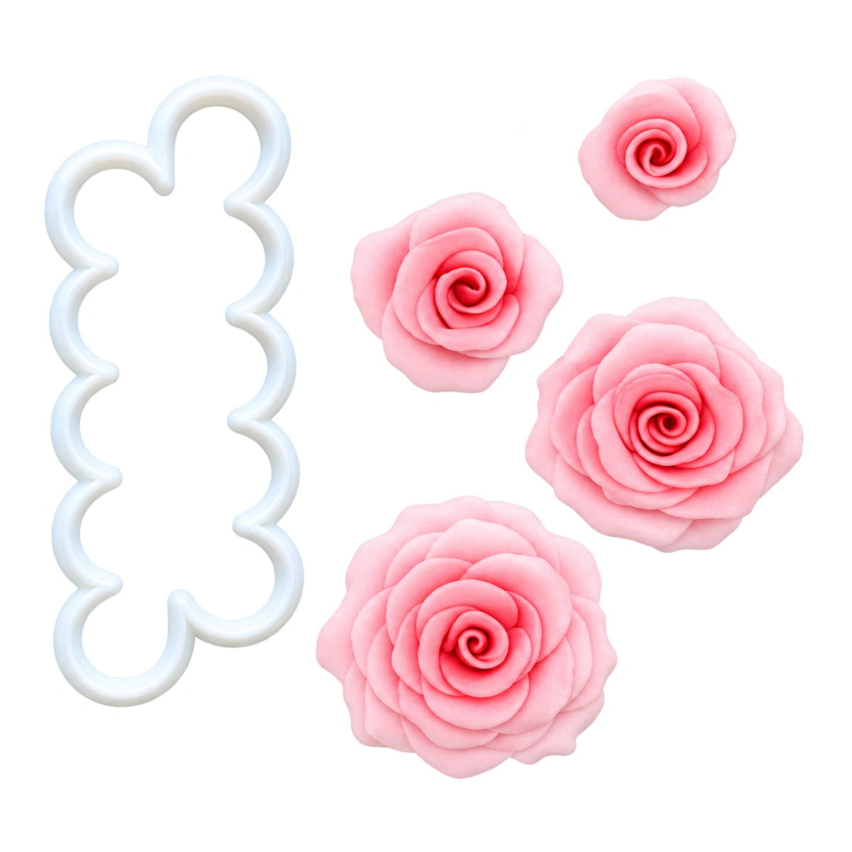 The Easiest Rose Ever Cutter - FMM