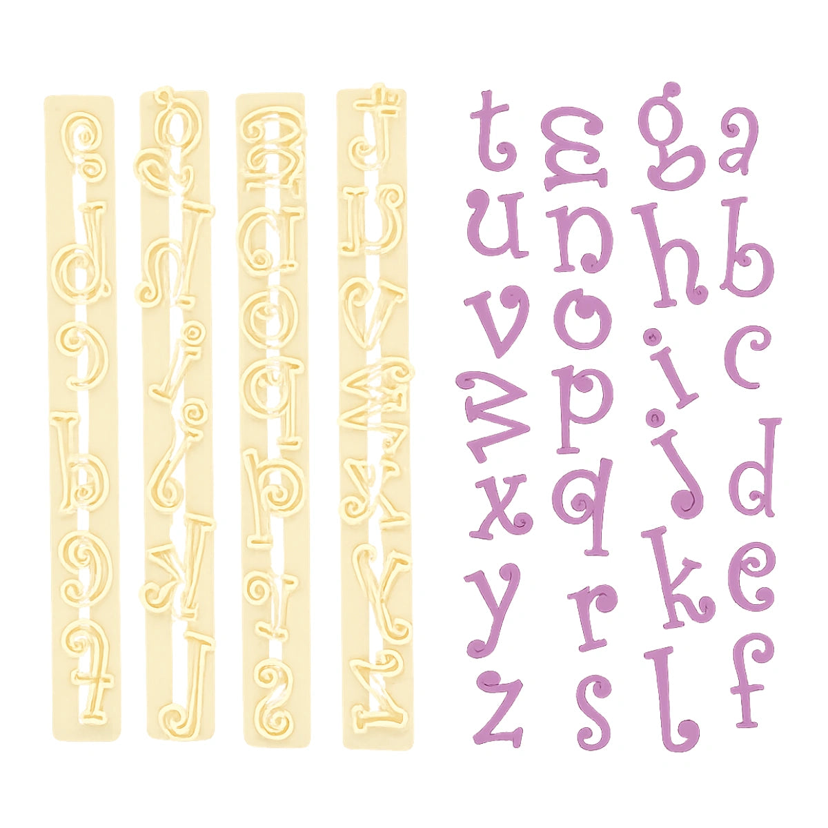 Alpahbet Lower Case Funky Set - FMM