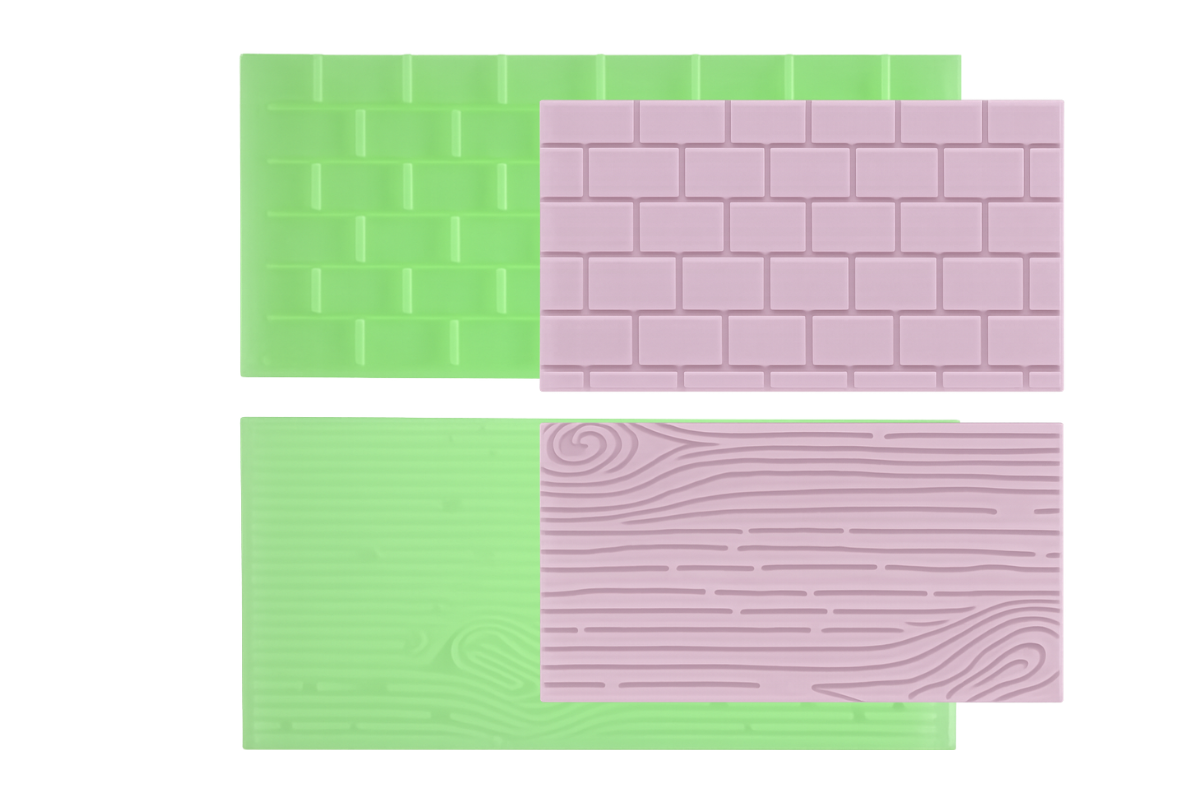 Impression Mat - FMM - Brick and Bark