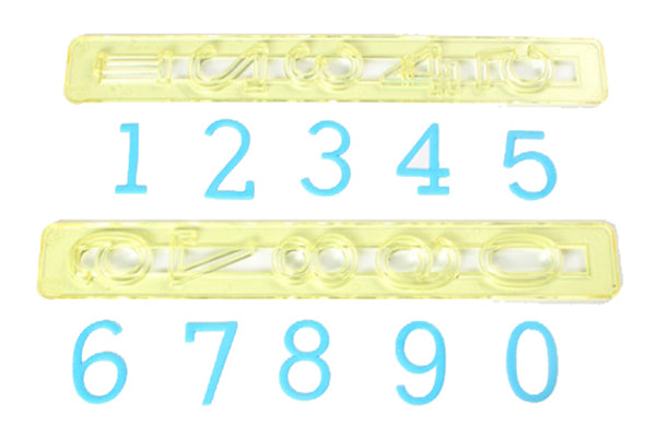 Large Number Cutter Set - FMM