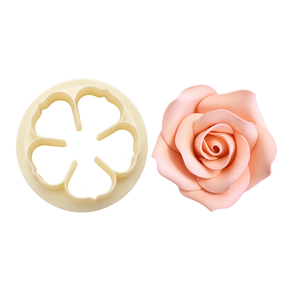 5 Petal Rose Cutter 50mm - FMM