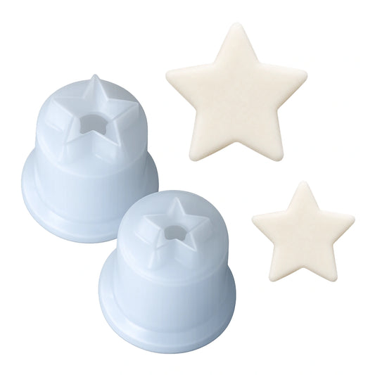 Star Set Small Cake Decorating Tools - Gum Paste Cutters (2 Pack) - FMM