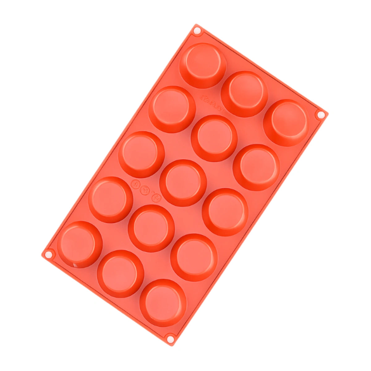 15 Cavity - 45mm Disc Silicone Chocolate Mould - D-013
