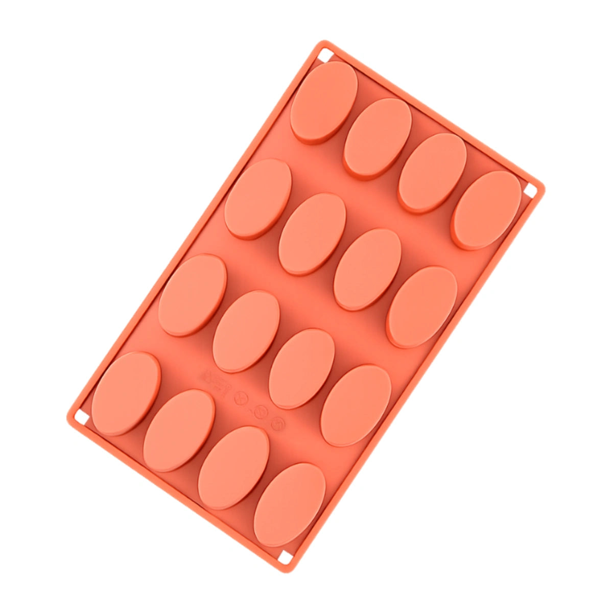 Oval 16 Cavity Silicone Chocolate Mould - Iconic Cake Art