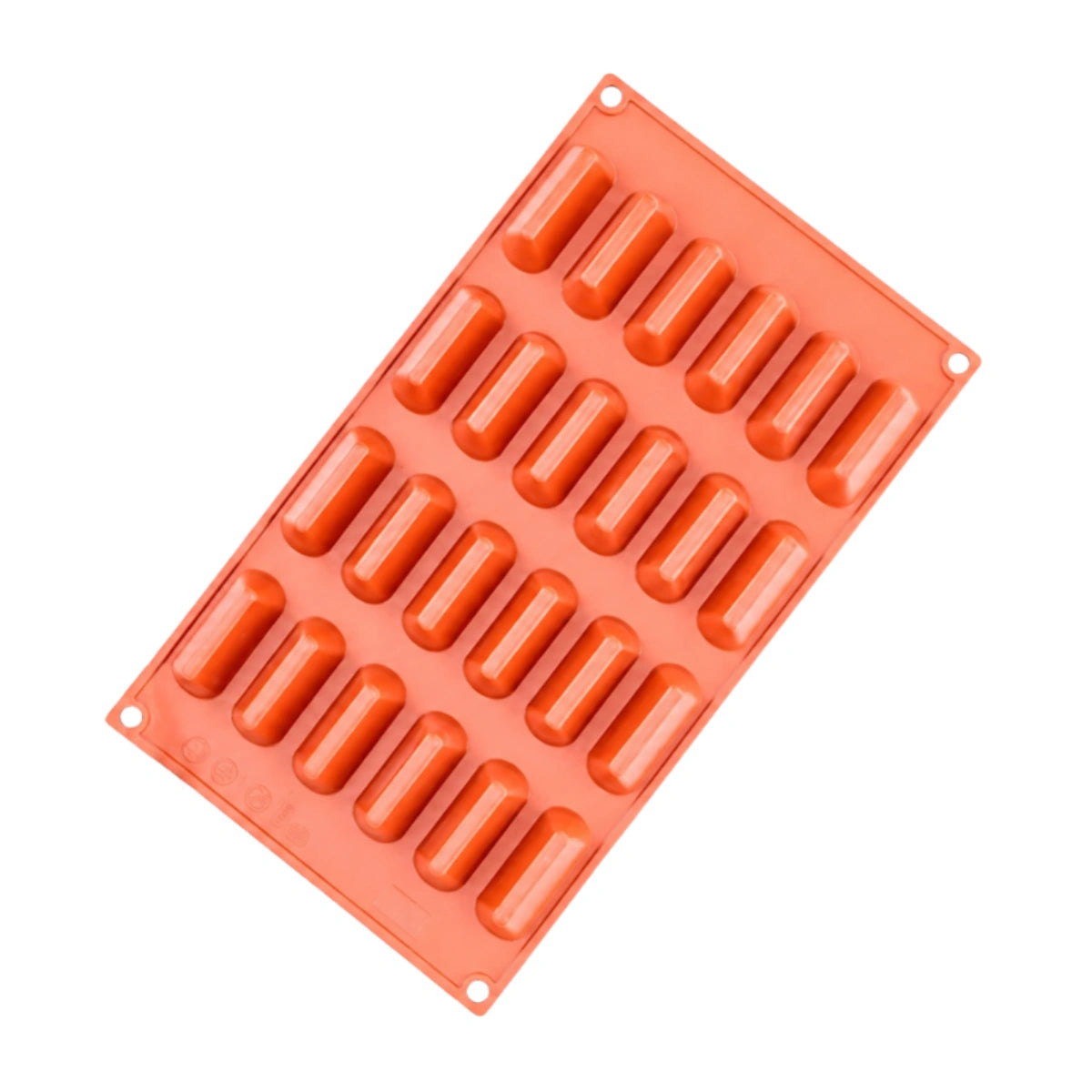 Rounder Bar 24 Cavity Silicone Chocolate Mould - Iconic Cake Art