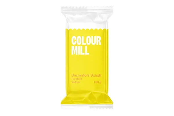 Yellow Decorators Dough 250g - Colour Mill