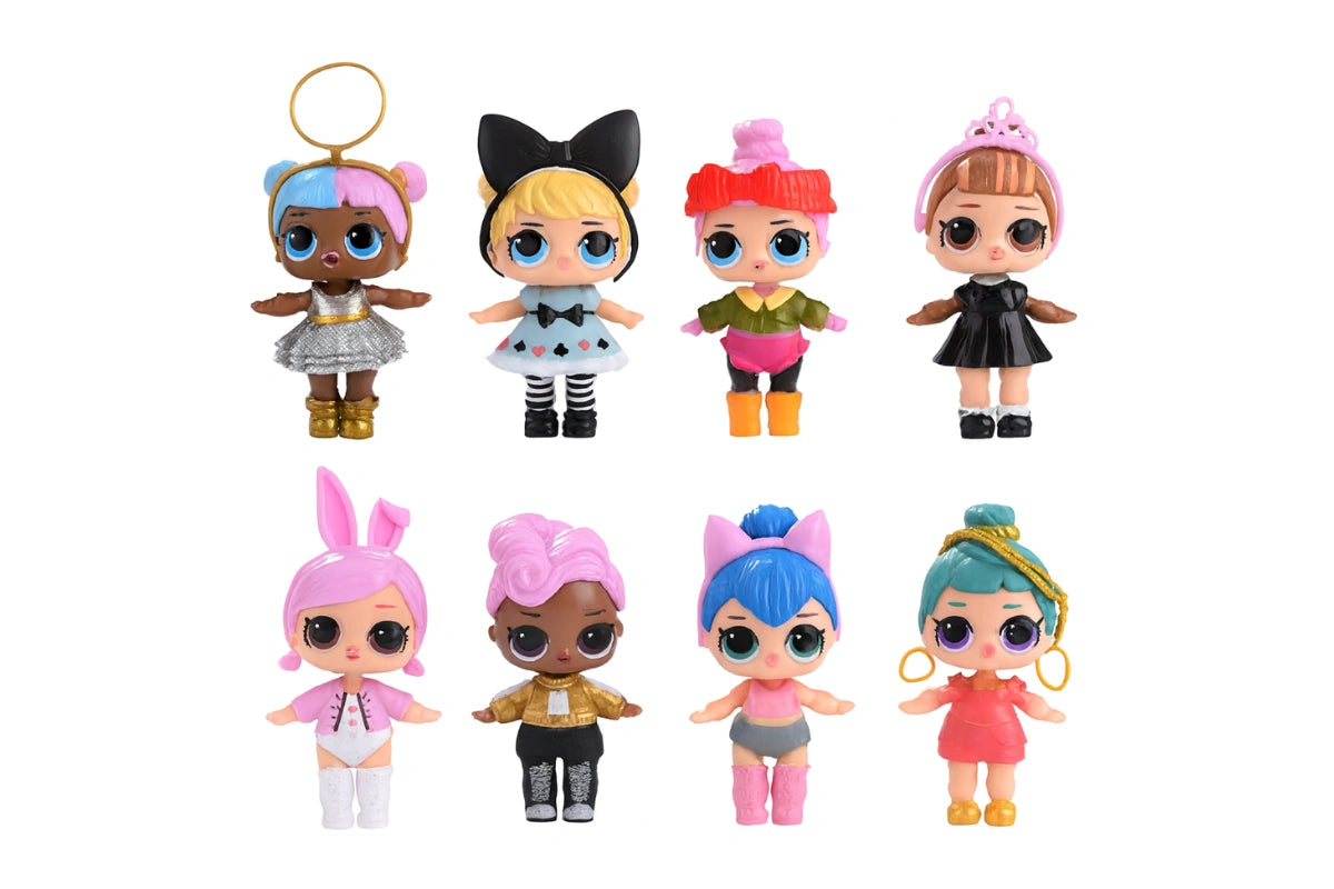 Lol Surprise Doll Action Decoset (8 Pack) - Iconic Cake Art