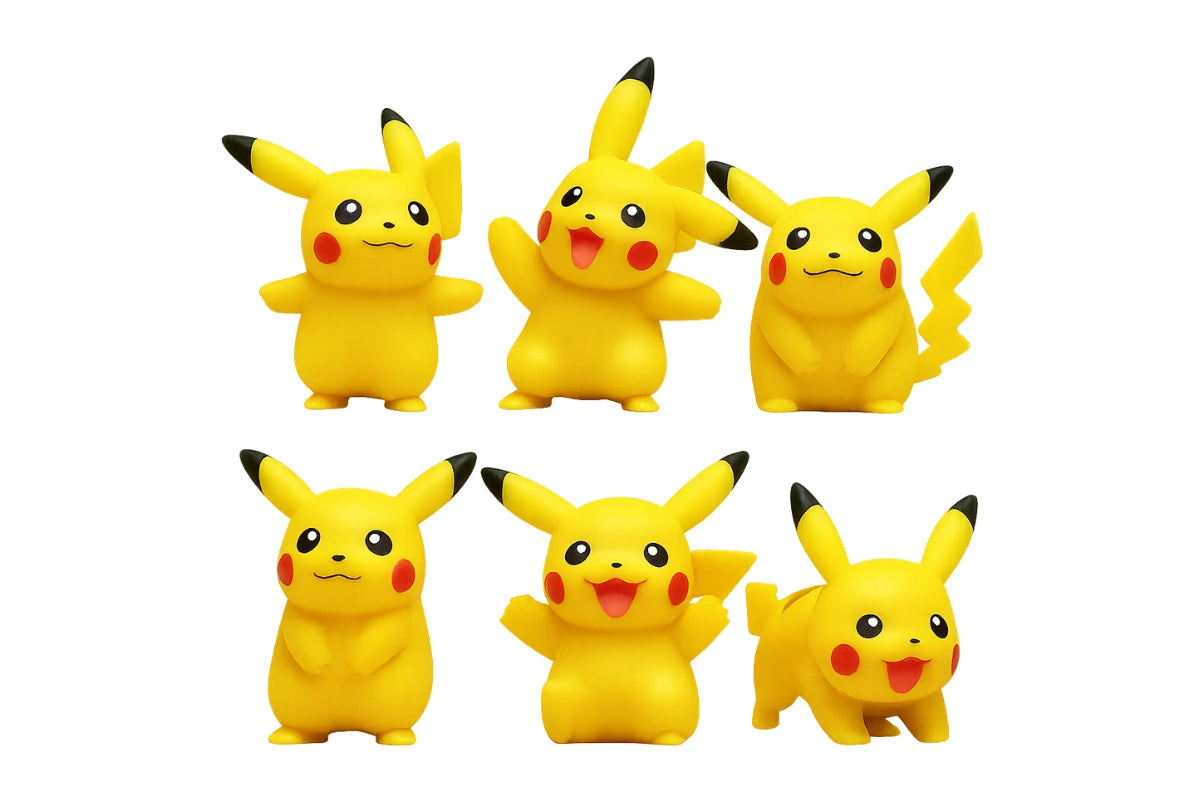 Pokemon Go Pikachu Figurines - Iconic Cake Art