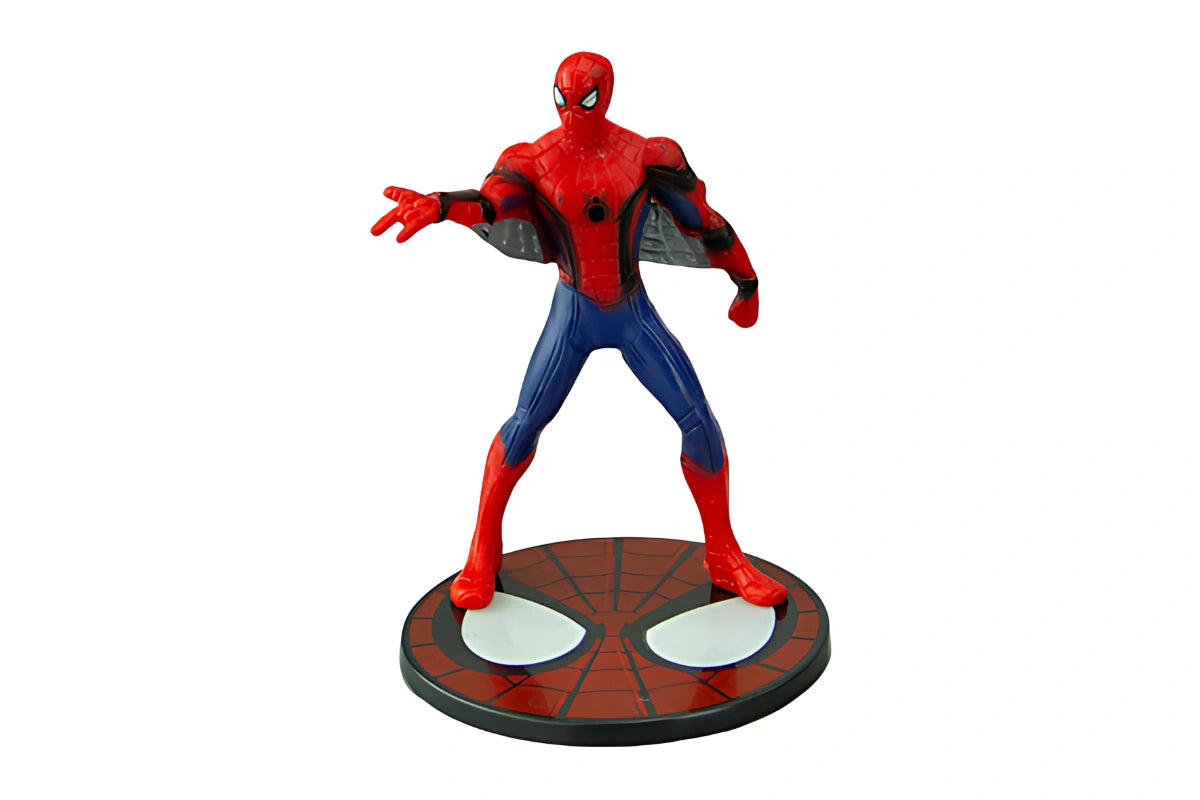 Spiderman Assorted Figures - Cake Topper Decorations (6 Pack) - Iconic Cake Art