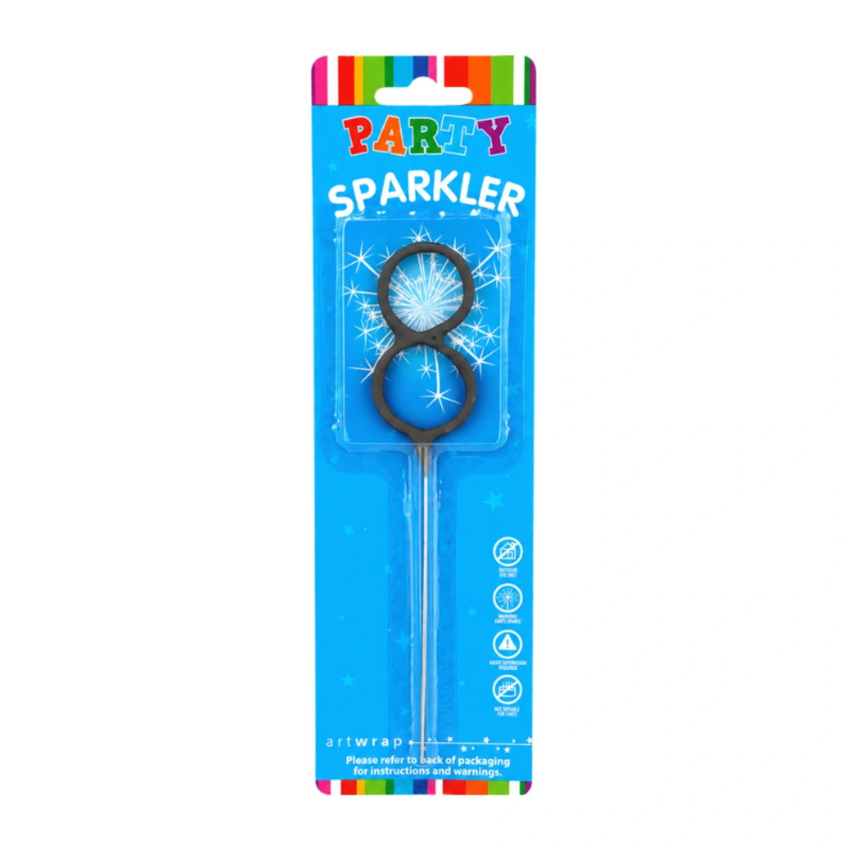 Sparkler Number 8 - Artwrap
