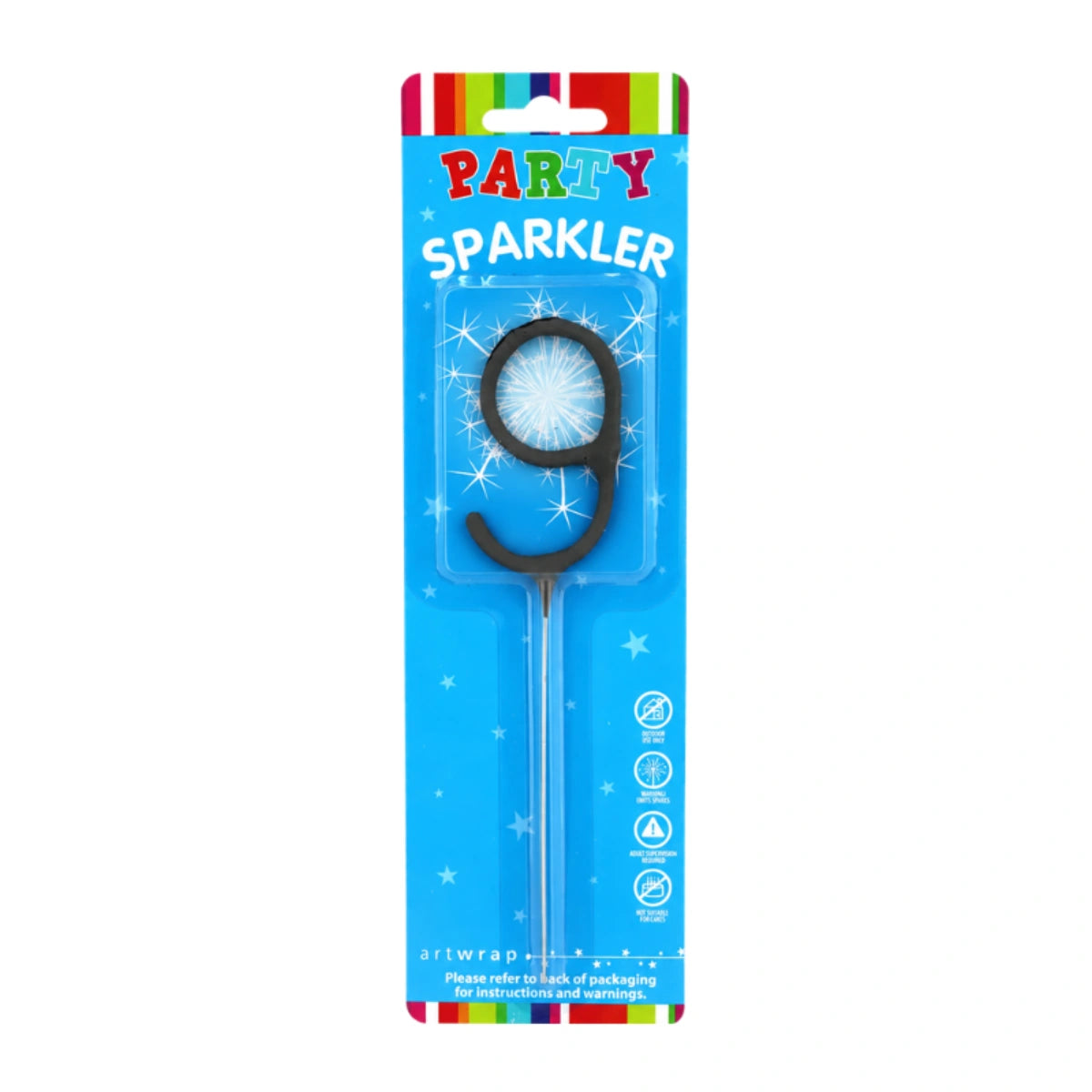 Sparkler Number 9 - Artwrap