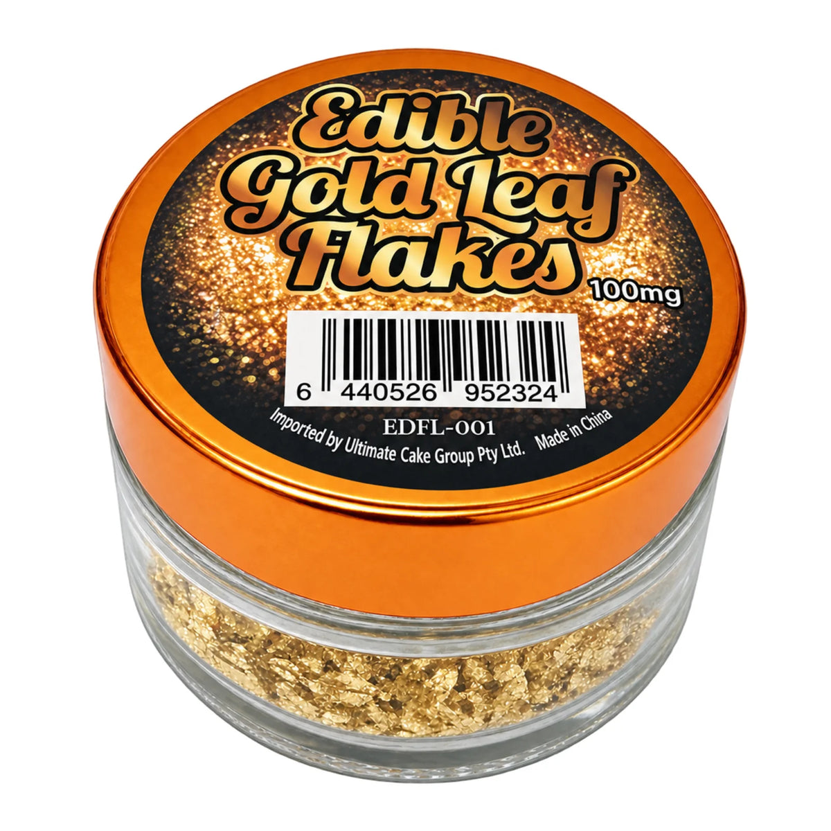 Gold 50mg Edible Flakes - Iconic Cake Art