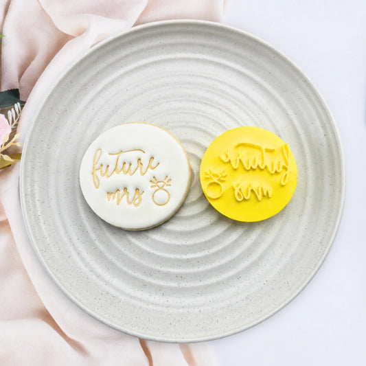 Future Mrs Embosser 60mm - Custom Cookie Cutters