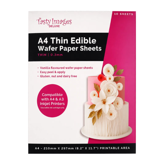 Thin Wafer Paper 0.3mm - Tasty Images