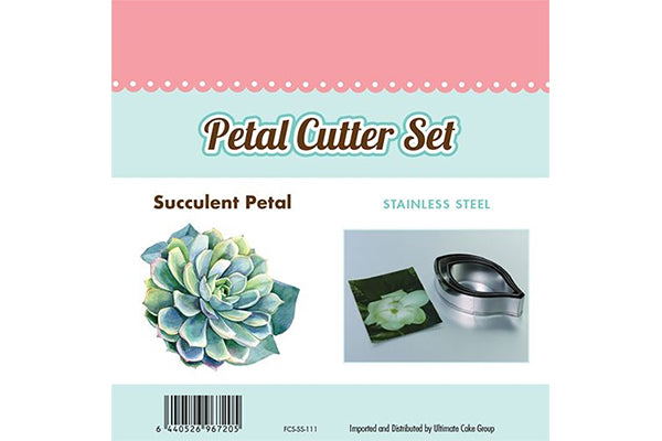 Succulent Petal - Cutter Set - Gateau Art