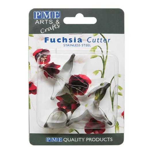 Cutters - Fuchsia Flower Petal (3 Pack) - PME