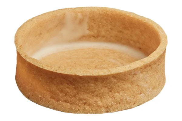 Vanilla Medium Round Gluten Free Tart Shell (20 Pack) - Iconic Cake Art