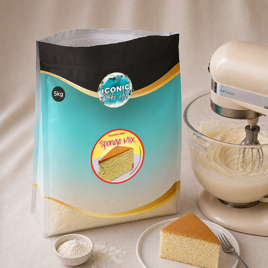 Gluten-Free Sponge Cake Mix 5kg - Iconic Cake Art