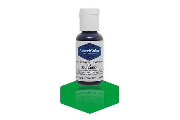 Leaf Green Soft Gel Paste 0.75oz - Americolor