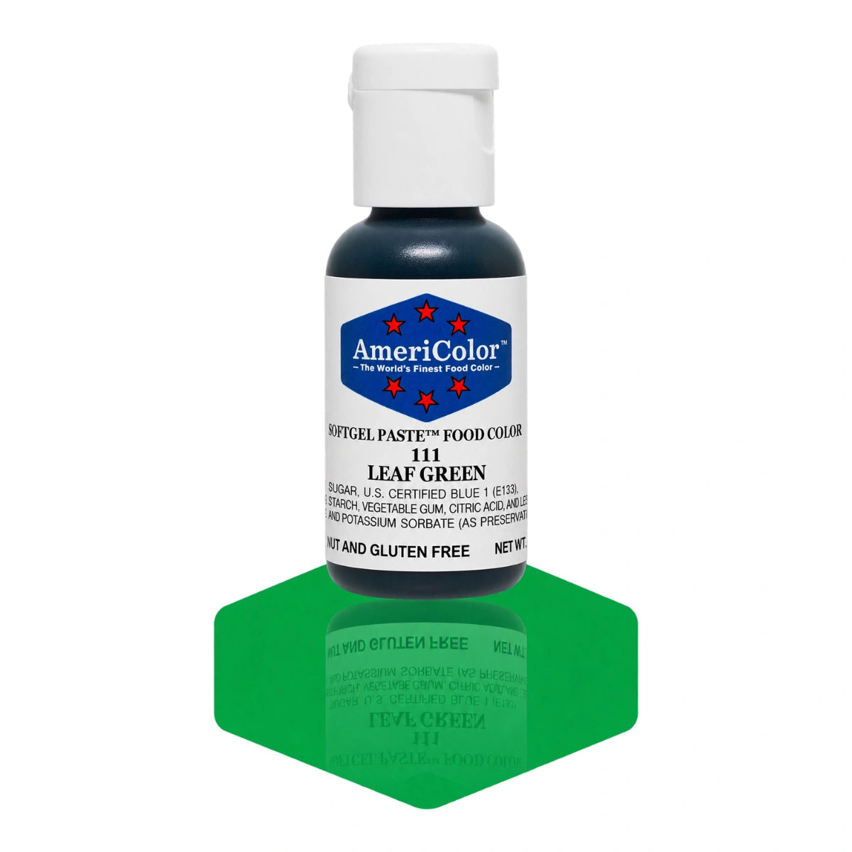 Leaf Green Soft Gel Paste 0.75oz - Americolor