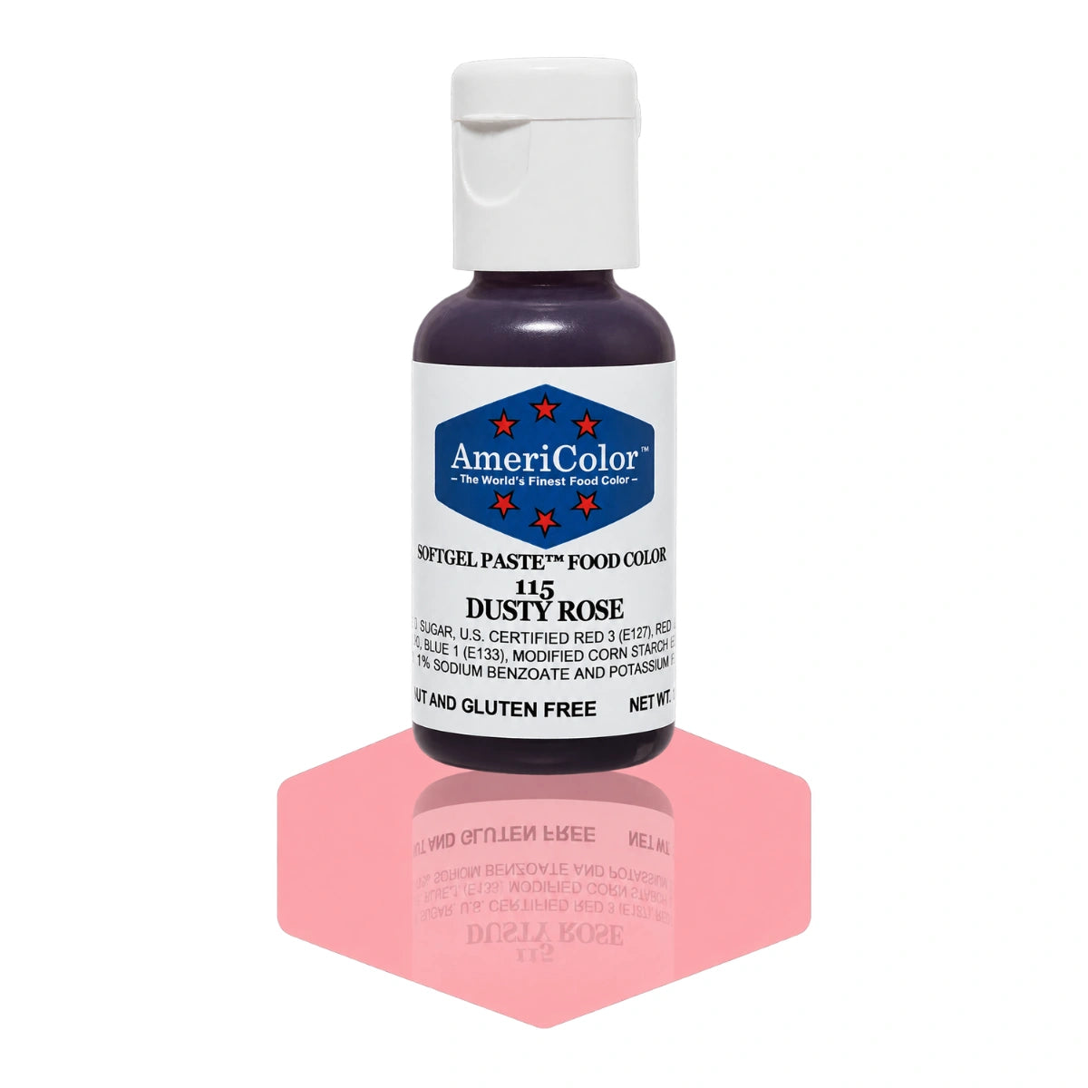 Dusty Rose Soft Gel Paste 0.75oz - Americolor