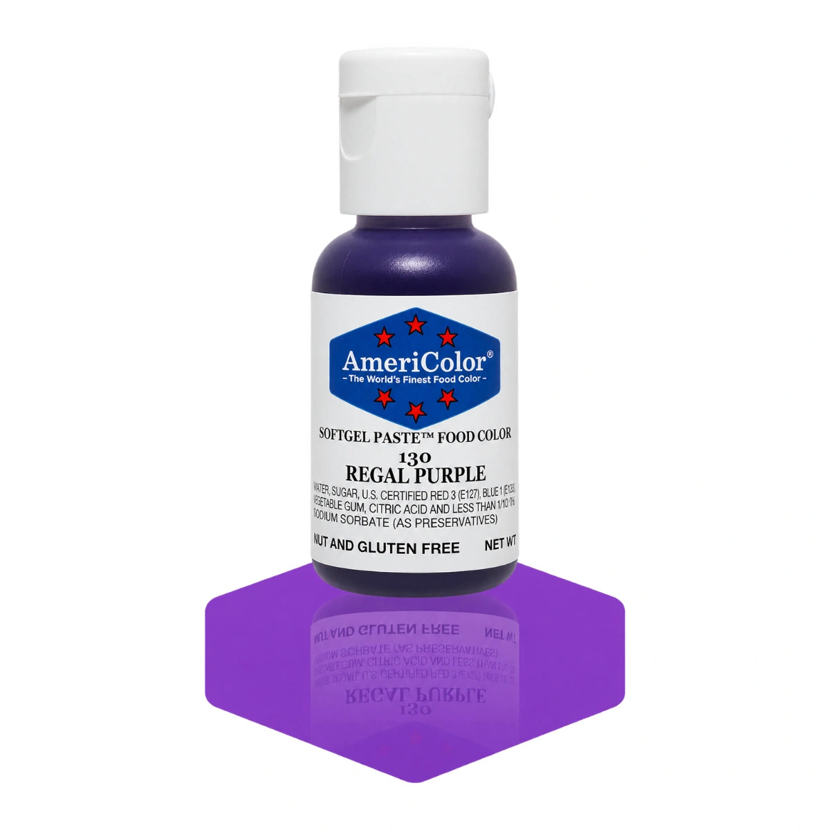 Regal Purple Soft Gel Paste 0.75oz - Americolor