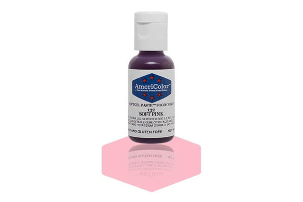 Soft Pink Gel Paste 0.75oz - Americolor