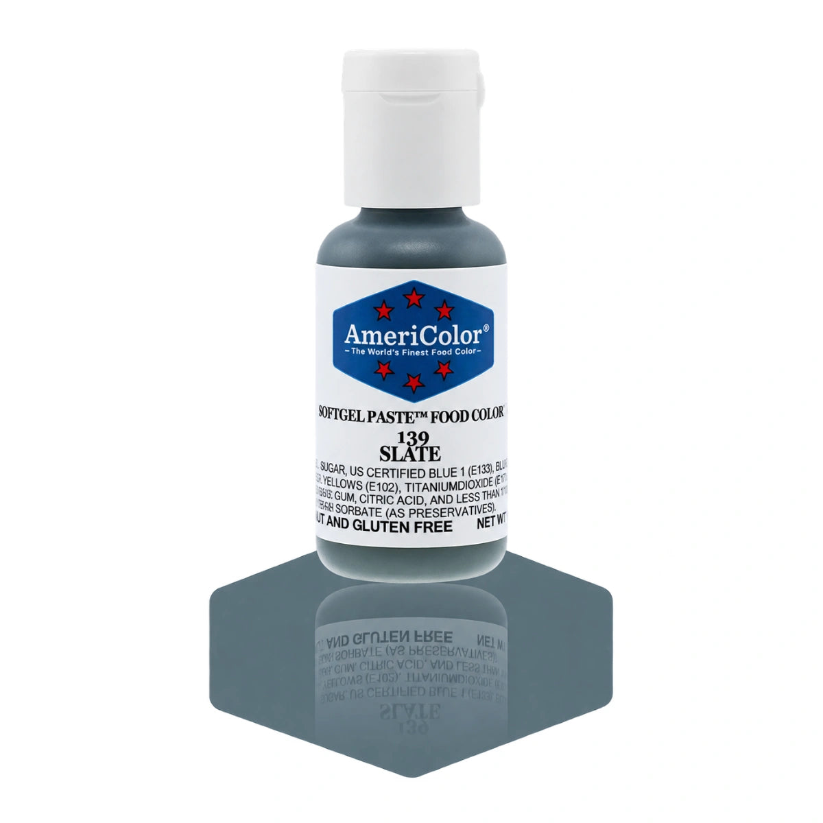 Slate Soft Gel Paste 0.75oz - Americolor