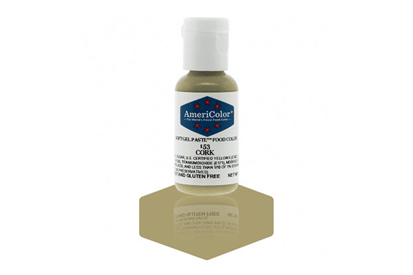 Cork Soft Gel Paste 0.75oz - Americolor
