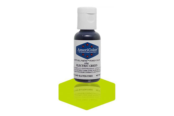 Green Electric Soft Gel Paste 0.75oz - Americolor