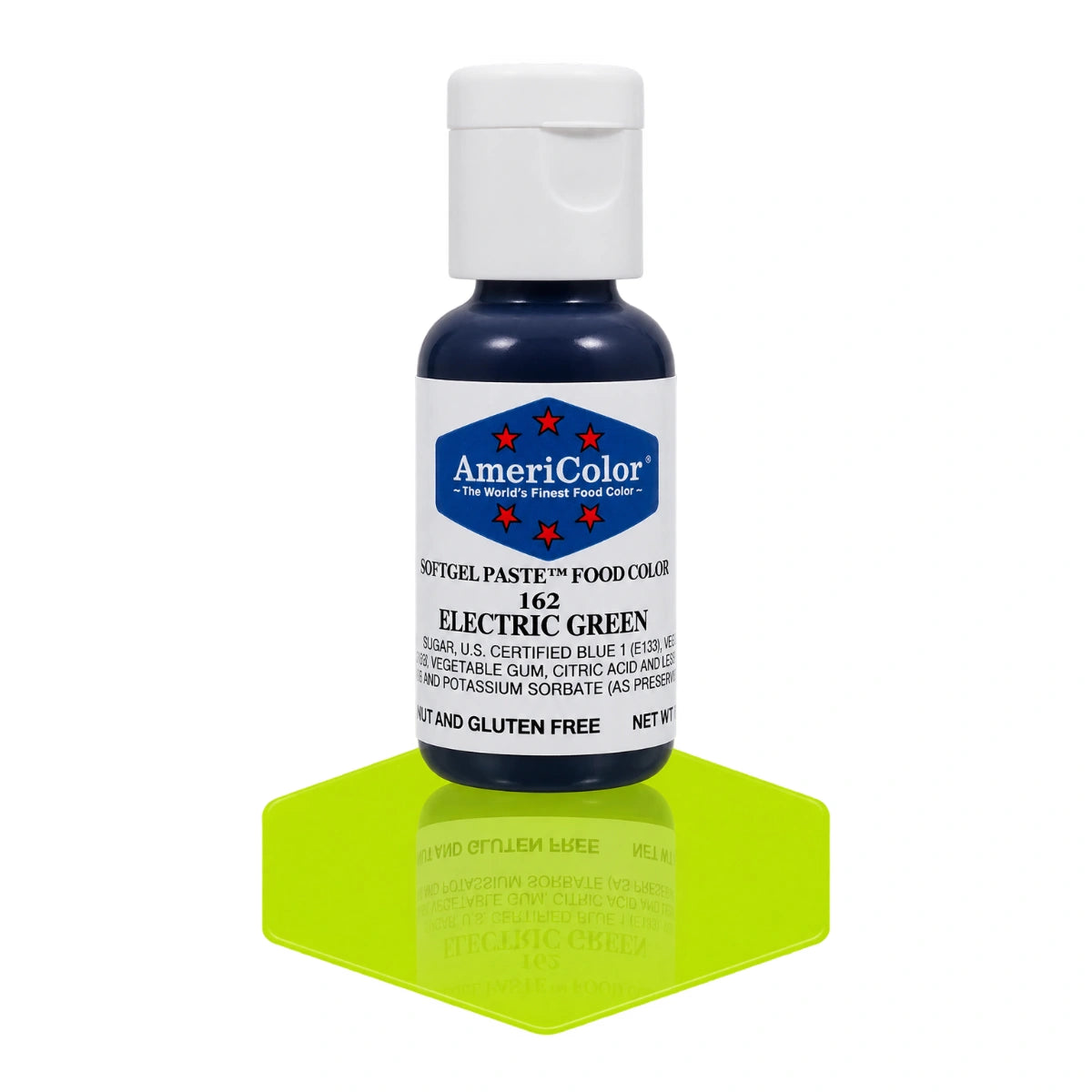 Green Electric Soft Gel Paste 0.75oz - Americolor
