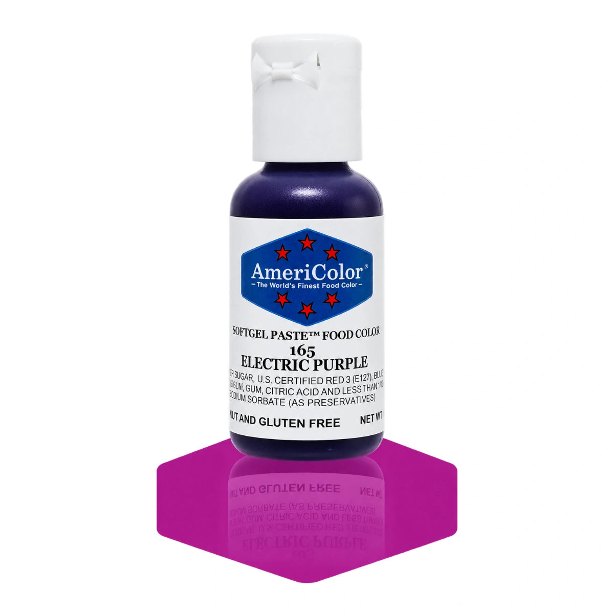 Purple Electric Soft Gel Paste 0.75oz - Americolor