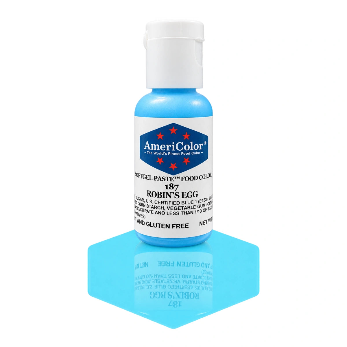Robins Egg Soft Gel Paste 0.75oz - Americolor