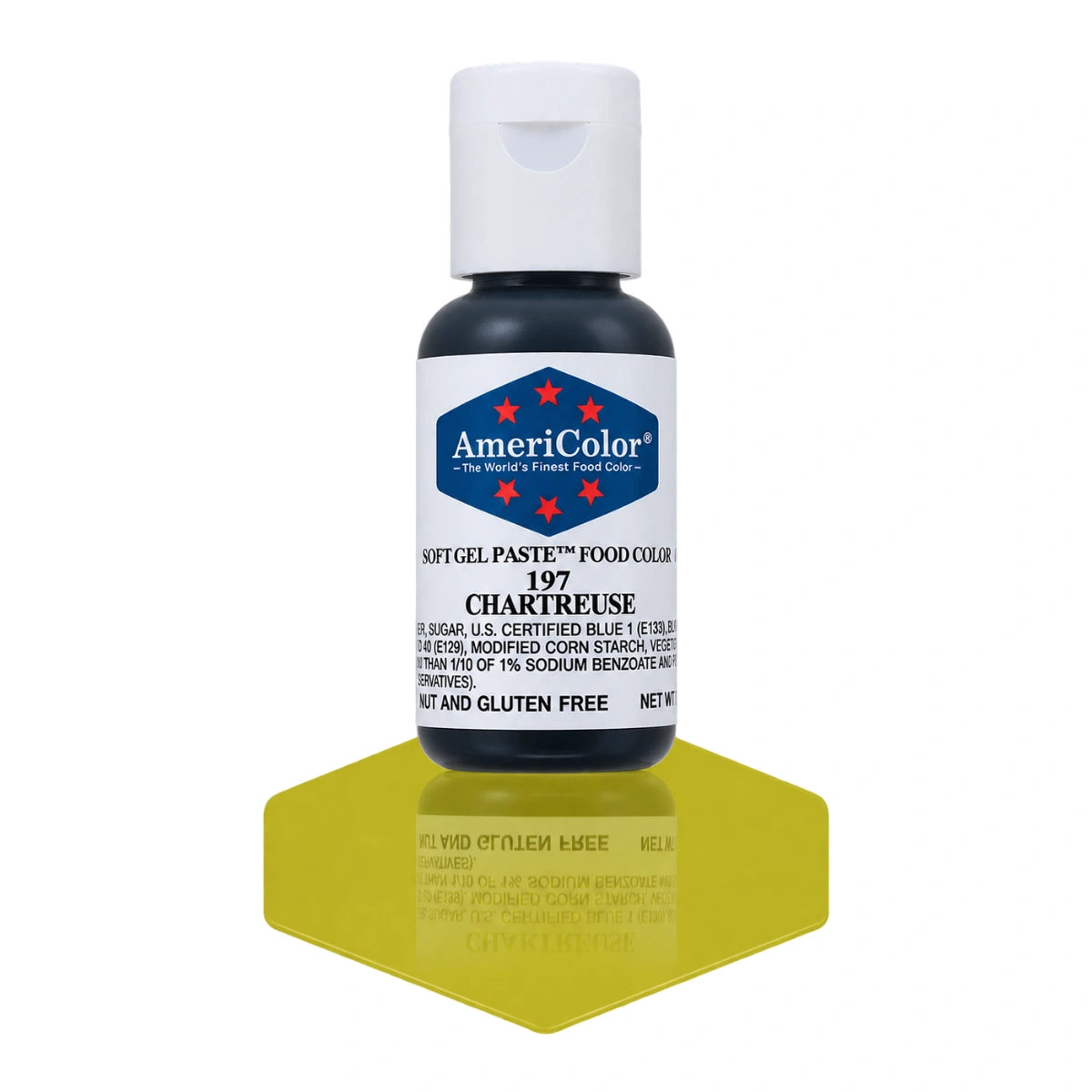 Chartreuse Soft Gel Paste 0.75oz - Americolor