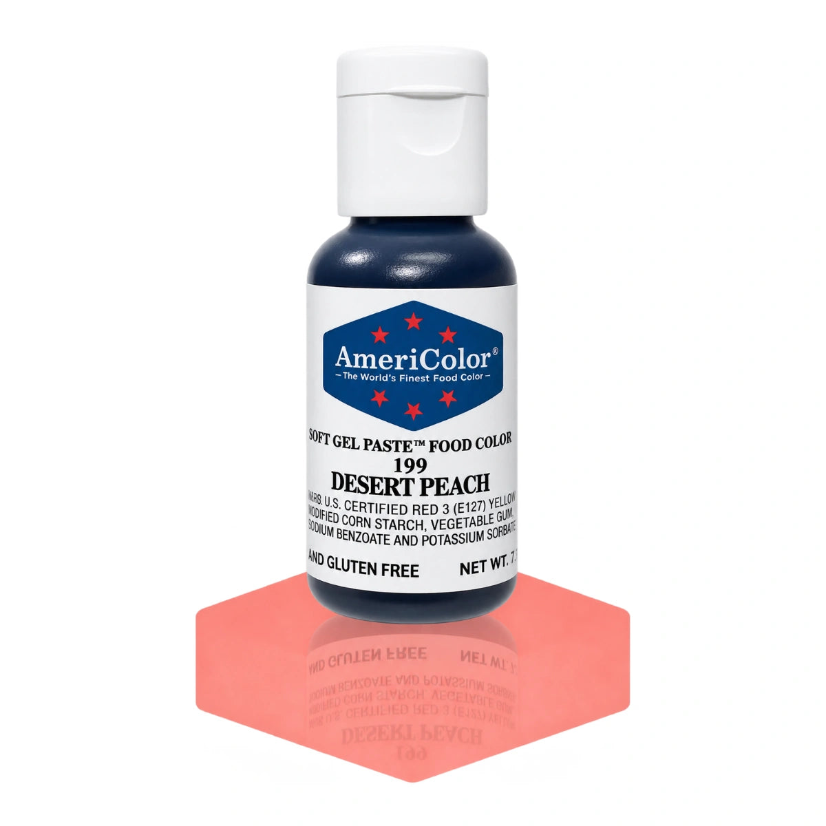 Peach Desert Soft Gel Paste 0.75oz - Americolor