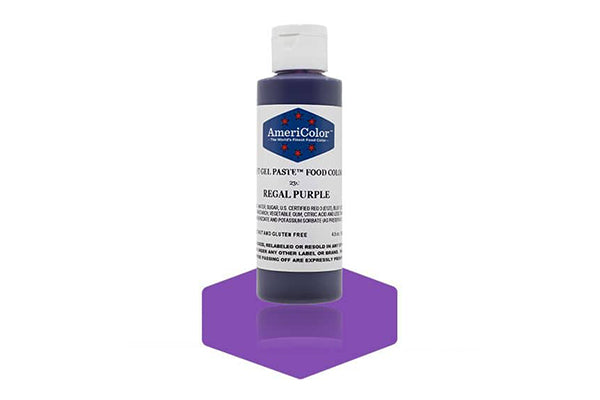 Regal Purple Soft Gel Paste 4.5oz - Americolor
